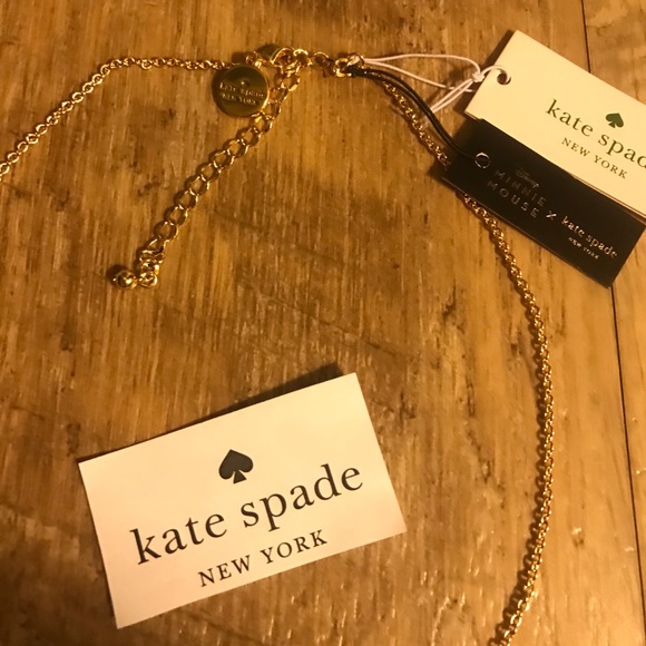 NEW Kate Spade NY + Disney Minnie Mouse Necklace - Picture 9 of 9